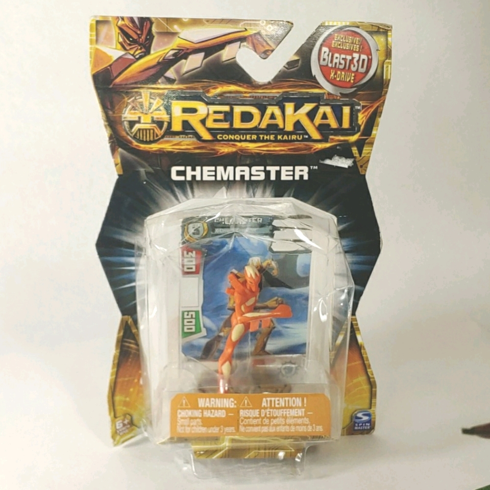 Redakai Chemaster  Conquer the Kairu Rare Figure